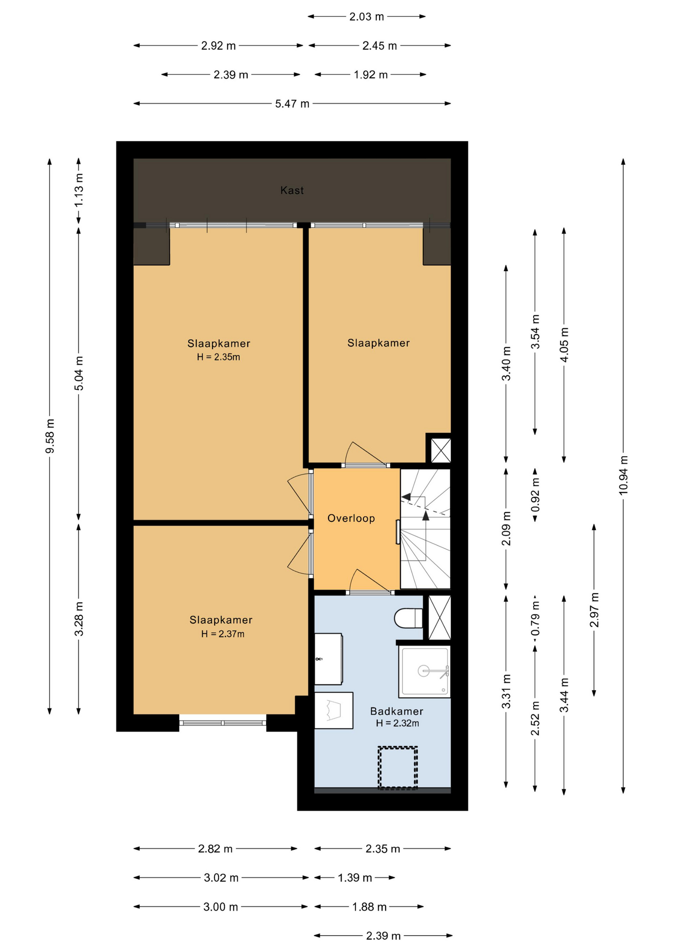 Schermer 38 - 8244 AN - lelystad-plattegrond-2